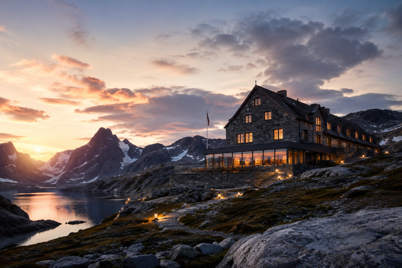 Nordisk konferansehotell ved fjorden